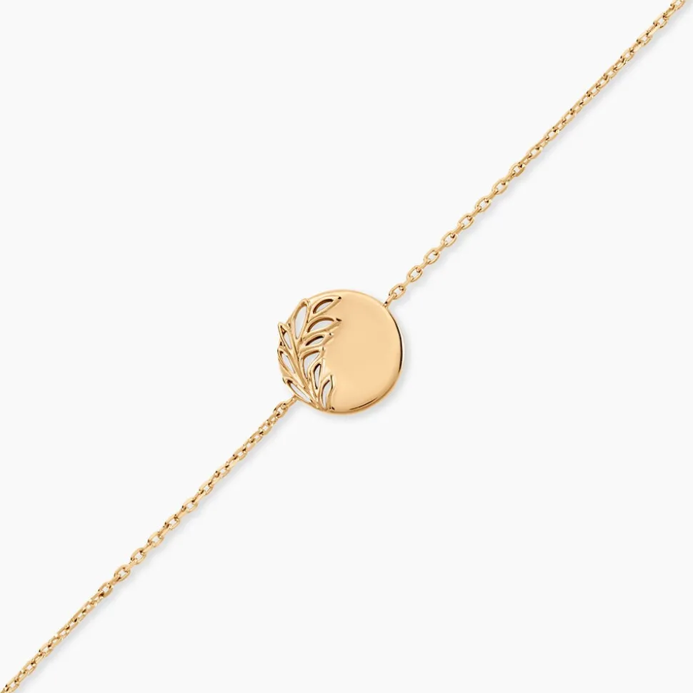 Bracelet Hanaelle Plaque Or Jaune