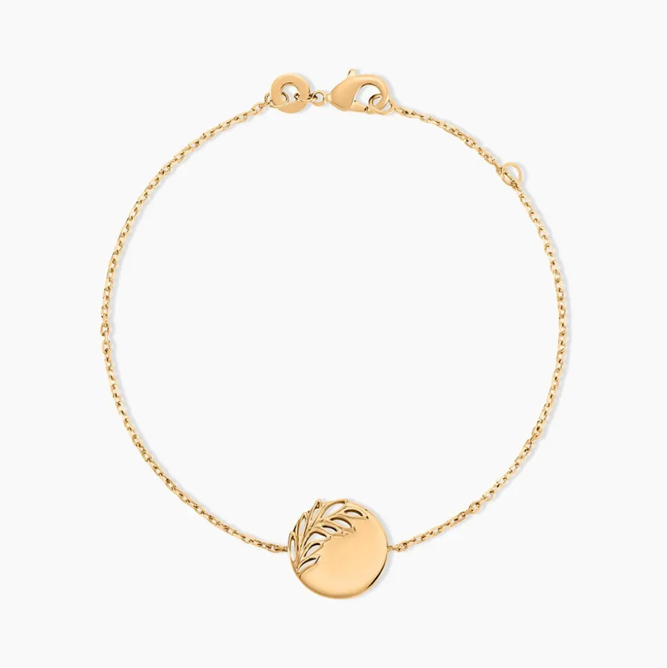 Bracelet Hanaelle Plaque Or Jaune