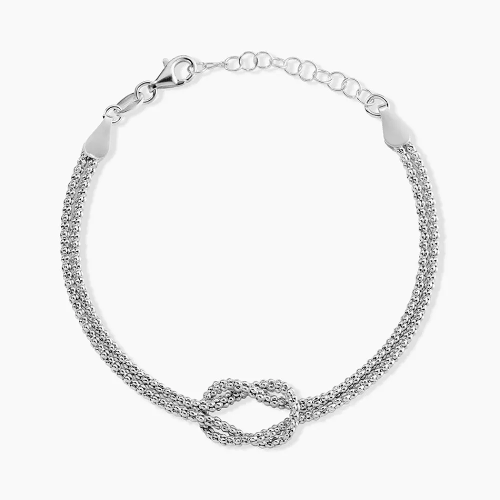 Marc Orian Bracelets|Idées Cadeaux Femme > Bracelet Haria Argent Blanc
