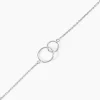 Bracelet Havana Argent Blanc