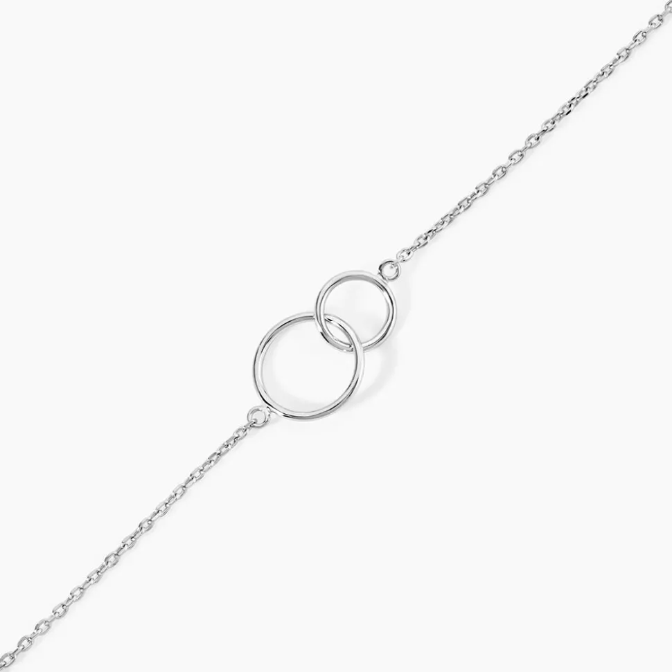 Bracelet Havana Argent Blanc