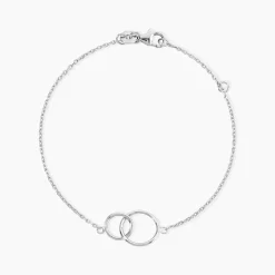 Bracelet Havana Argent Blanc