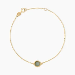 Marc Orian Bracelets|Idées Cadeaux Femme > Bracelet Heida Or Jaune Amazonite or jaune amazonite azur