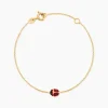 Marc Orian Bracelets Or|Bracelets Enfants > Bracelet Helidie Coccinelle Or Jaune
