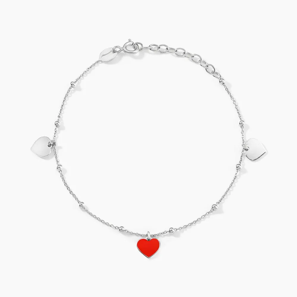 Marc Orian Bracelets|Bijoux Fantaisie > Bracelet Hinde Argent Blanc