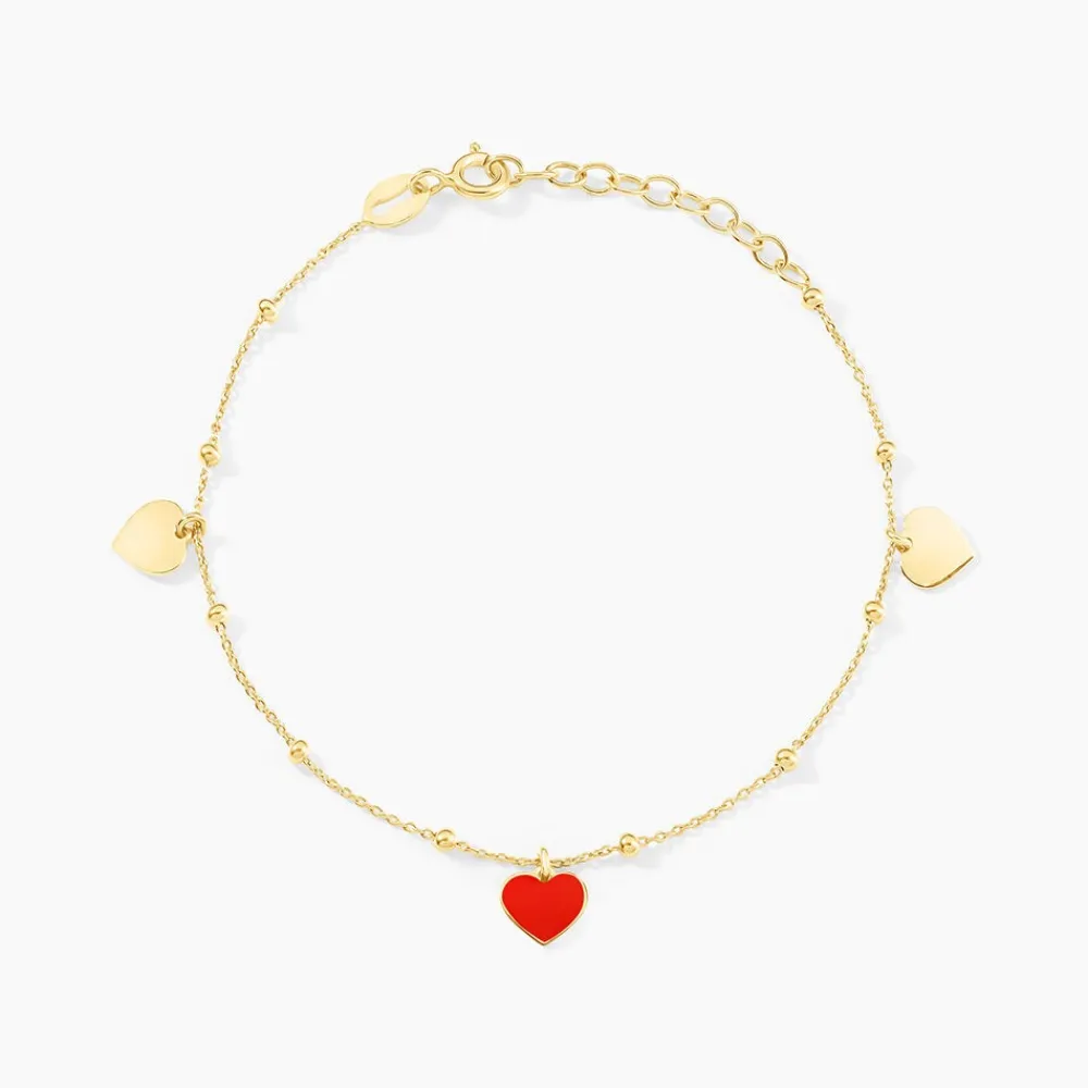Marc Orian Bracelets|Bijoux Fantaisie > Bracelet Hinde Argent Jaune