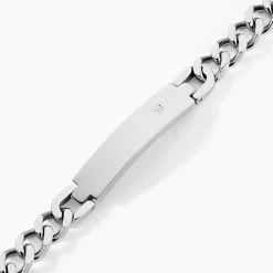 Marc Orian Bracelets Homme|Bracelets Acier Inoxydable > Bracelet Hugo Acier Blanc