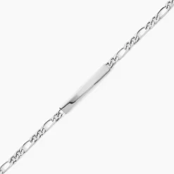 Marc Orian Gourmettes Argent|Bracelets Homme > Bracelet Identité Argent Blanc Vila