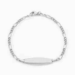Marc Orian Bracelets Or|Idées Cadeaux Enfant > Bracelet Identité Bartolomee Or Blanc