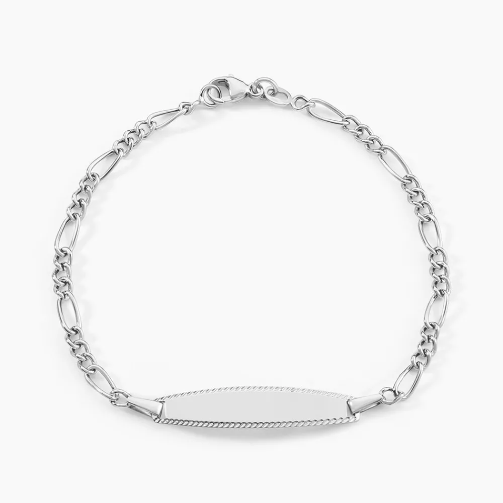 Marc Orian Bracelets Or|Idées Cadeaux Enfant > Bracelet Identité Bartolomee Or Blanc