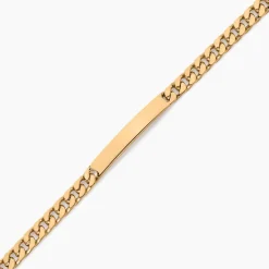 Bracelet Identité Clement Plaqué Or Jaune