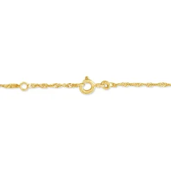 Bracelet Identite Bebe Or Jaune Ericka