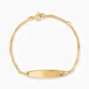 Marc Orian Bracelets Or|Idées Cadeaux Enfant > Bracelet Identite Bebe Or Jaune Ericka