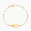 Marc Orian Bracelets Or|Bijoux Or > Bracelet Identité Esmaelle Or Jaune