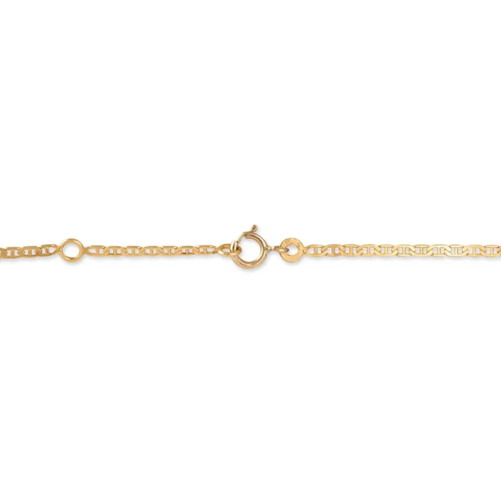 Marc Orian Bracelets Or|Idées Cadeaux Enfant > Bracelet Identité Fanelia Maille Marine Or Jaune