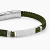 Bracelet Identité Jourdan Dikeledi Acier Argenté