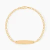 Marc Orian Bracelets Or|Idées Cadeaux Enfant > Bracelet Identité Marcel Or Jaune
