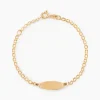 Bracelet Identité Marcel Or Jaune
