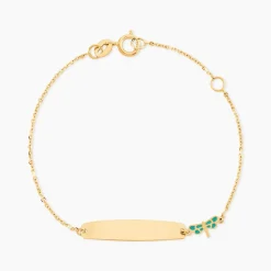Marc Orian Bracelets Or|Idées Cadeaux Enfant > Bracelet Identité Mellie Or Jaune