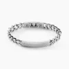 Bracelet Identité Phebus Him Classique Acier Blanc