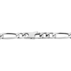 Marc Orian Gourmettes Argent|Bracelets Argent > Bracelet Identité Vivian Argent Blanc