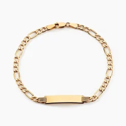 Marc Orian Bracelets Or|Bracelets Homme > Bracelet Identité Walt Or Jaune
