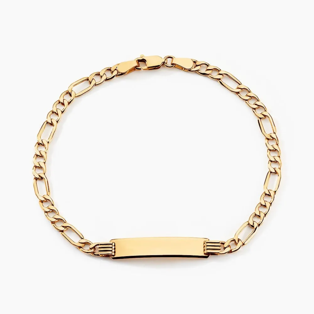 Marc Orian Bracelets Or|Bracelets Homme > Bracelet Identité Walt Or Jaune