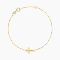 Marc Orian Bracelets Or|Cadeaux Communion > Bracelet Ifan Or Jaune Nacre