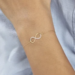 Marc Orian Bracelets Or|Bracelets Diamant > Bracelet Infino Or Jaune Diamant