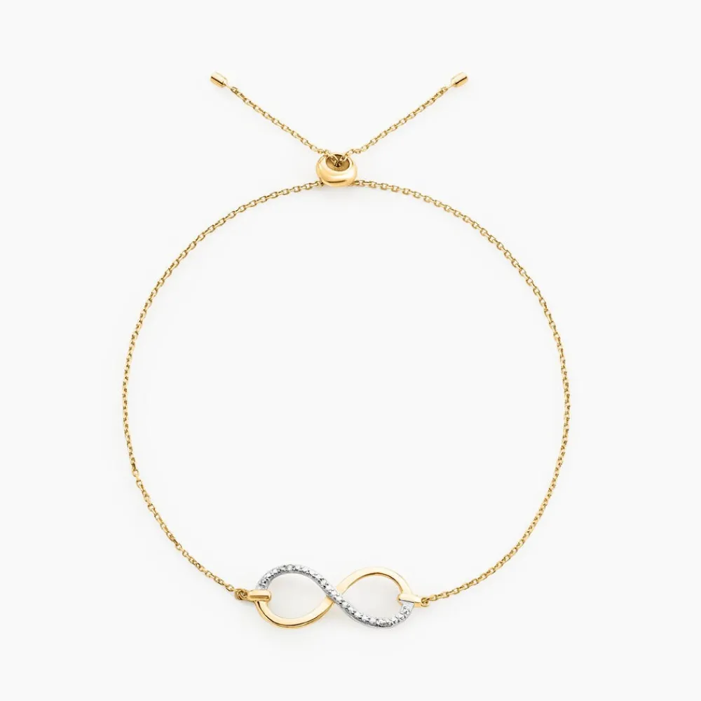 Marc Orian Bracelets Or|Bracelets Diamant > Bracelet Infino Or Jaune Diamant