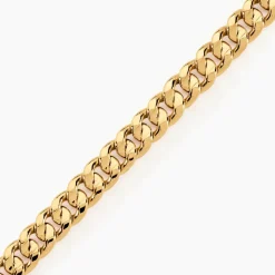 Bracelet Iris Or Jaune Maille Gourmette