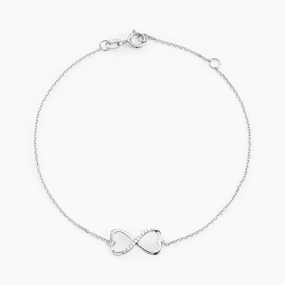 Marc Orian Bracelets Or|Bijoux Or > Bracelet Irmela Or Blanc Diamant