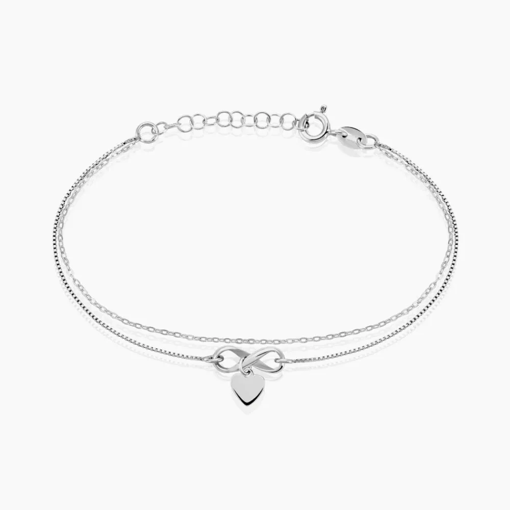 Marc Orian Bracelets|Bijoux Fantaisie > Bracelet Ivylou Argent Blanc
