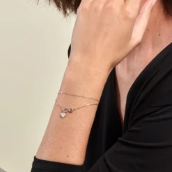 Marc Orian Bracelets|Bijoux Fantaisie > Bracelet Ivylou Argent Blanc