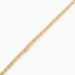 Bracelet Ivy Maille Haricot Or Jaune