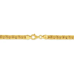 Bracelet Ivy Maille Haricot Or Jaune