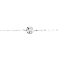 Bracelet Jaclyn Argent Blanc Oxyde De Zirconium