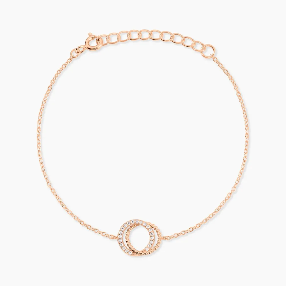 Marc Orian Bracelets|Bijoux Fantaisie > Bracelet Janne Argent Rose Oxyde De Zirconium