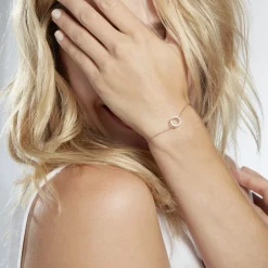 Marc Orian Bracelets|Bijoux Fantaisie > Bracelet Janne Argent Rose Oxyde De Zirconium