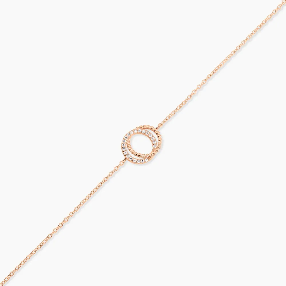 Marc Orian Bracelets|Bijoux Fantaisie > Bracelet Janne Argent Rose Oxyde De Zirconium