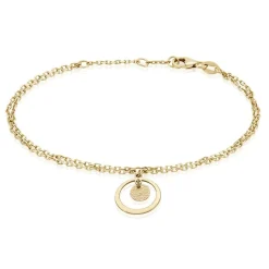 Bracelet Johnnie Plaqué Or Jaune