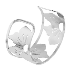IMAGINE Bracelets Acier Inoxydable|Bracelets Joncs > Bracelet Jonc Acier Blanc