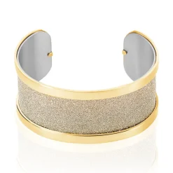IMAGINE Bracelets Acier Inoxydable|Bijoux Acier Inoxydable > Bracelet Jonc Acier Jaune