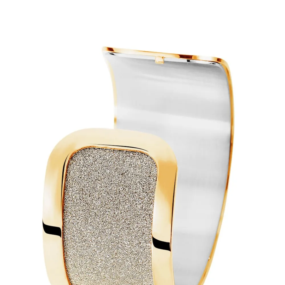IMAGINE Bracelets Acier Inoxydable|Bijoux Acier Inoxydable > Bracelet Jonc Acier Jaune