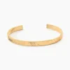 Bracelet Jonc Adelaide Plaqué Or Jaune