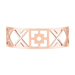 Bracelet Jonc Airelle Acier Rose