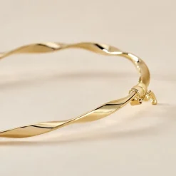 Marc Orian Bracelets Or|Bracelets Joncs > Bracelet Jonc Anaisaae Torsade Or Jaune
