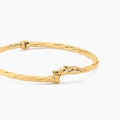 Marc Orian Bracelets Or|Bracelets Joncs > Bracelet Jonc Anaisaae Torsade Or Jaune