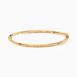 Marc Orian Bracelets Or|Bracelets Joncs > Bracelet Jonc Anaisaae Torsade Or Jaune