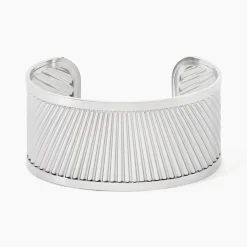 IMAGINE Bracelets Acier Inoxydable|Bracelets Joncs > Bracelet Jonc Aud Acier Blanc